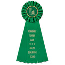 Ideal 3 Rosette Award Ribbon 4" Top