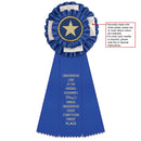 Birmingham 3 Rosette Award Ribbon, 4-1/2" Top - Hodges Badge Company, Inc.