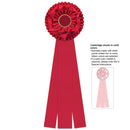 Cambridge 3 Rosette Award Ribbon, 6-1/2" Top - Hodges Badge Company, Inc.