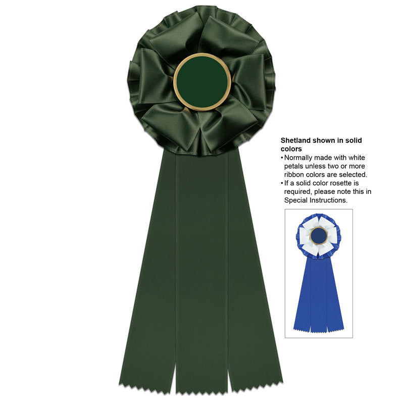Shetland | Rosette Award Ribbons | Hodges Badge Company