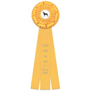 Marlow 3 Rosette Award Ribbon, 6-1/2" Top.