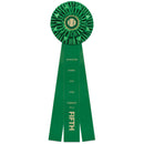 Cadmore 3 Rosette Award Ribbon, 6-1/2" Top.