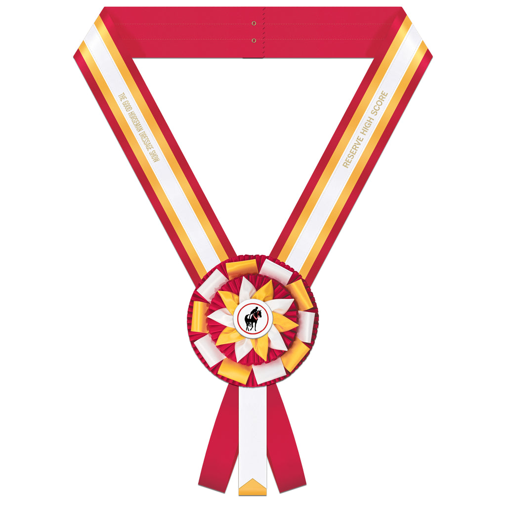 Custom Newmarket Award Sash, 7" Top