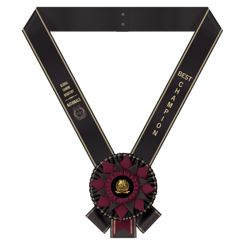 Custom Westbury Award Sash, 6-1/2" Top