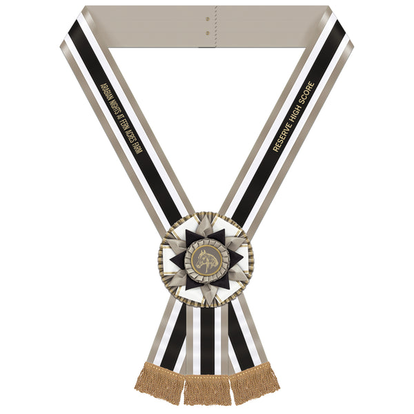 Custom Richmond Award Sash, 6-1/2" Top