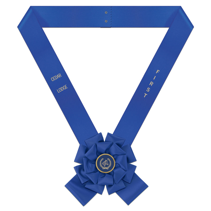 Custom Bainbridge Award Sash, 6-1/2" Top