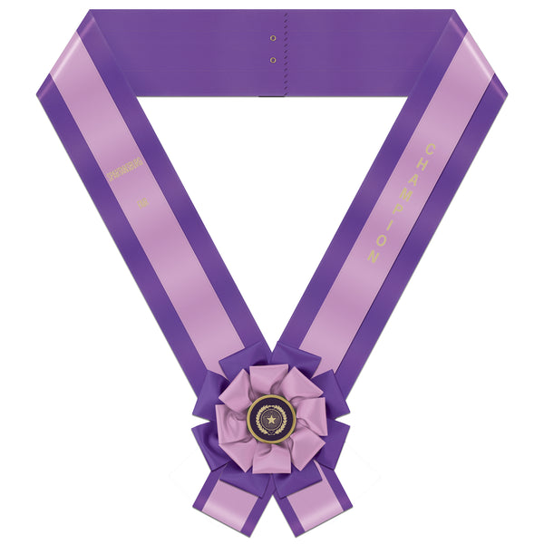 Custom Waverton Award Sash, 6-1/2" Top