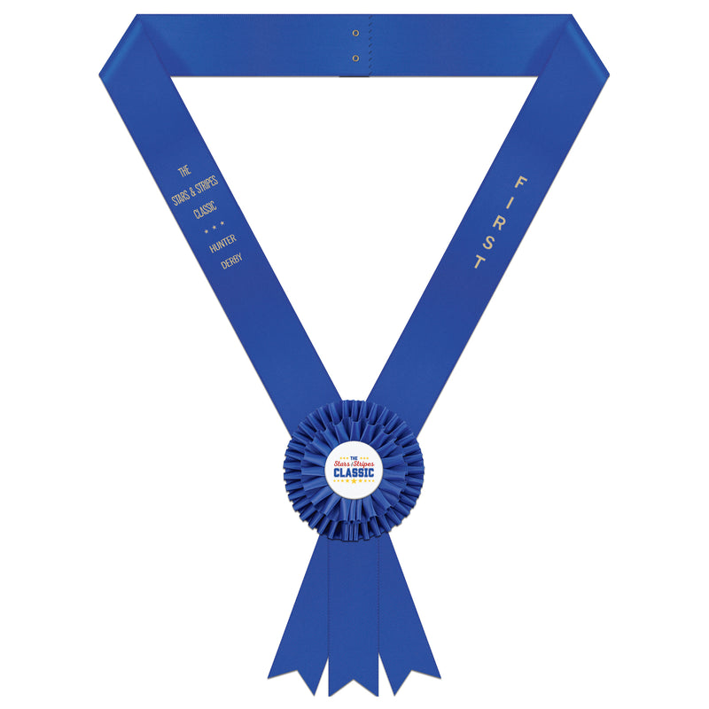 Custom Knighton Award Sash, 5-1/2" Top