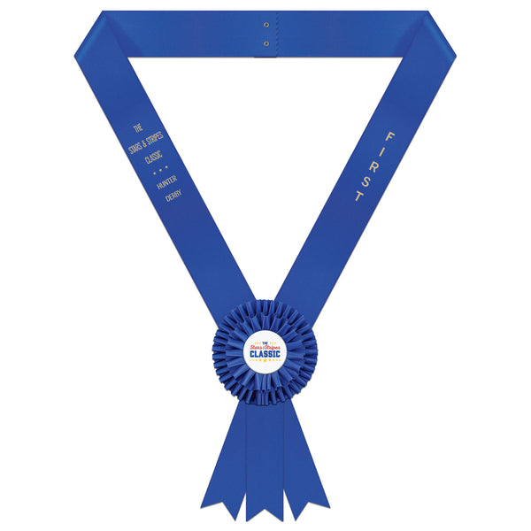 Custom Knighton Award Sash, 5-1/2" Top