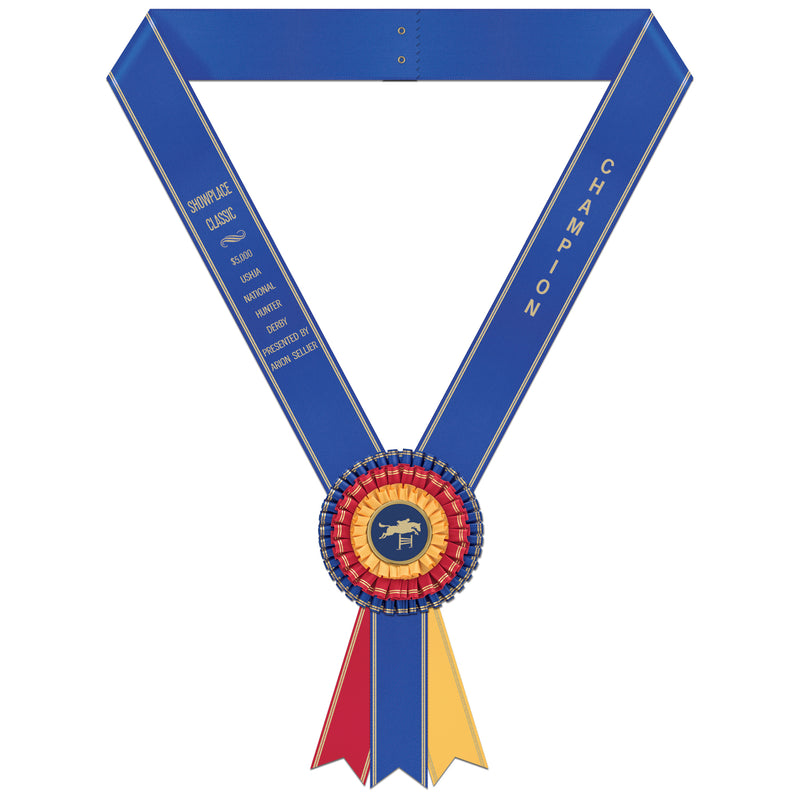 Custom Rothbury Award Sash, 5-1/2" Top
