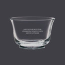 5-1/2" Custom Engraved Glass Revere Bowl Trophy