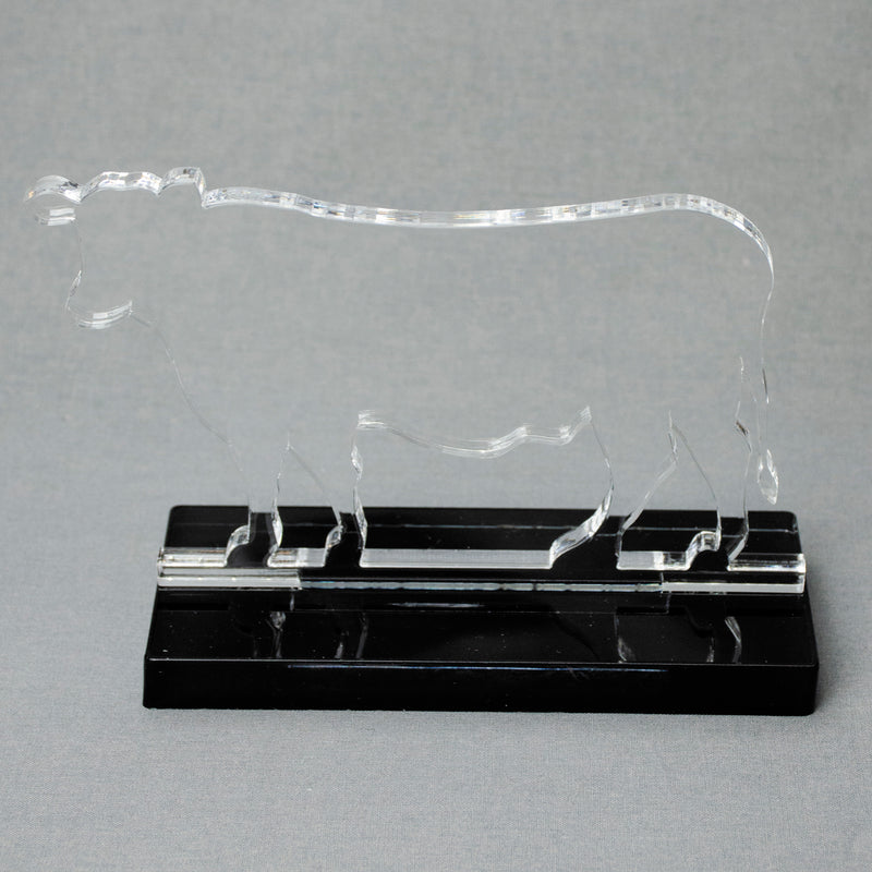 Custom Engraved Award Acrylic With Base