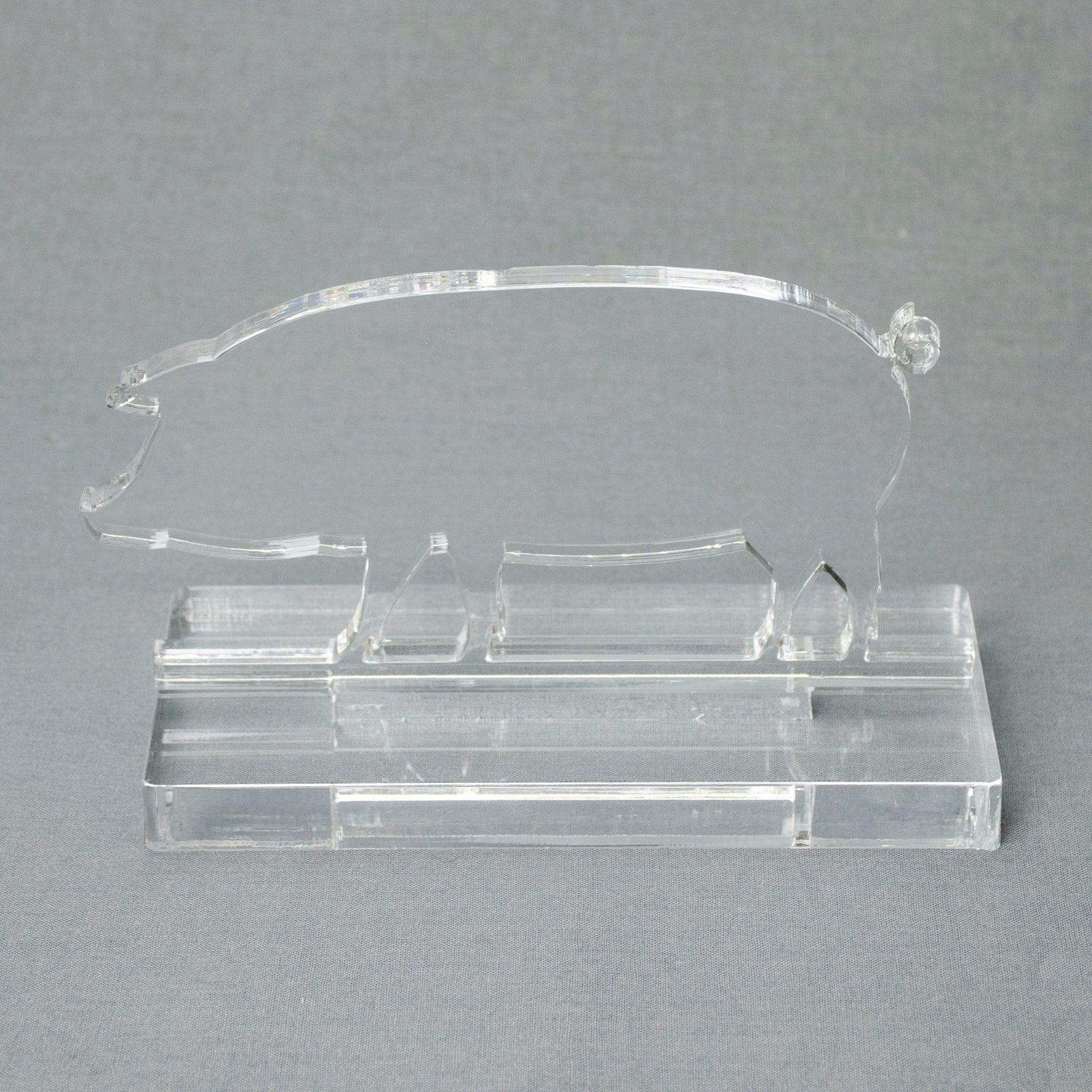 Custom Engraved Award Acrylic With Base