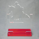 Custom Engraved Award Acrylic With Base