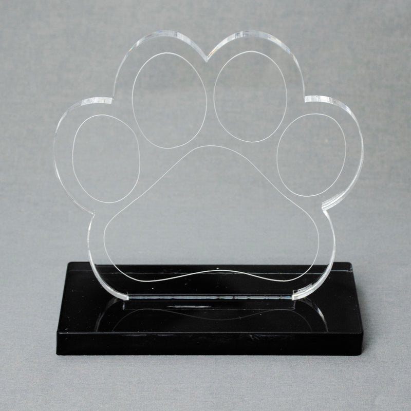 Custom Engraved Award Acrylic With Base