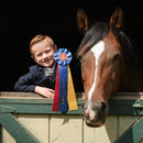 Stock Champion or Reserve Champion Equestrian Rosette Award Ribbon
