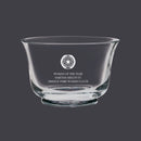7-1/2" Custom Engraved Glass Revere Bowl Trophy