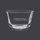 7-1/2" Custom Engraved Glass Revere Bowl Trophy