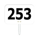 Large Rectangular Auction Paddle.