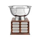 8" Revere Bowl Award Trophy With Perpetual Base