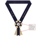Custom Deluxe Swindon Award Sash, 6" Top