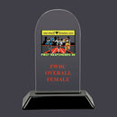 6-1/4" Custom Full Color Arch Acrylic Award