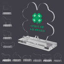 Custom Full Color Award Acrylic With Base