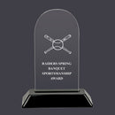 6-1/4" Custom Engraved Arch Acrylic Award