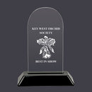 6-1/4" Custom Engraved Arch Acrylic Award