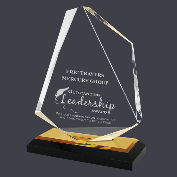 7" Custom Engraved Summit Acrylic Award