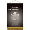 18-1/2" x 11-1/2" Cloth Mini Banners With Fringe
