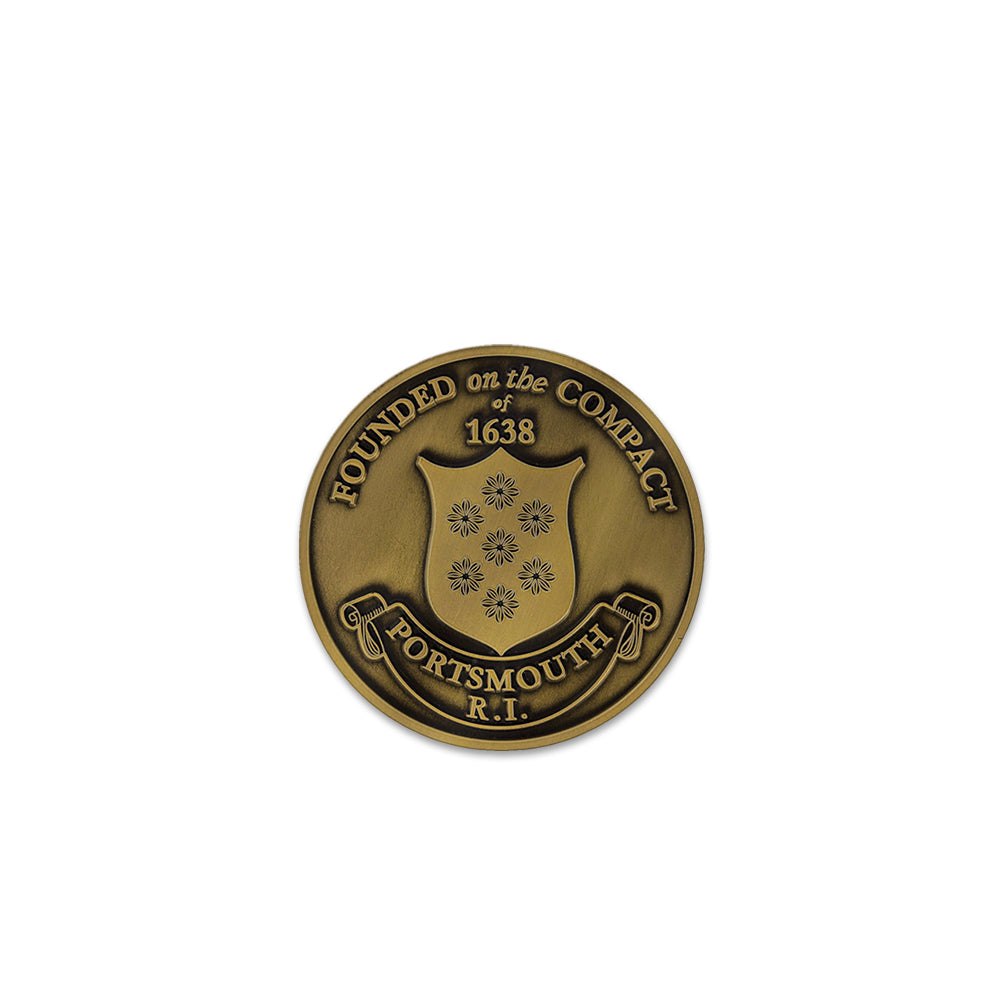 HL Award Medal Rosette Center Coin | Hodges Badge