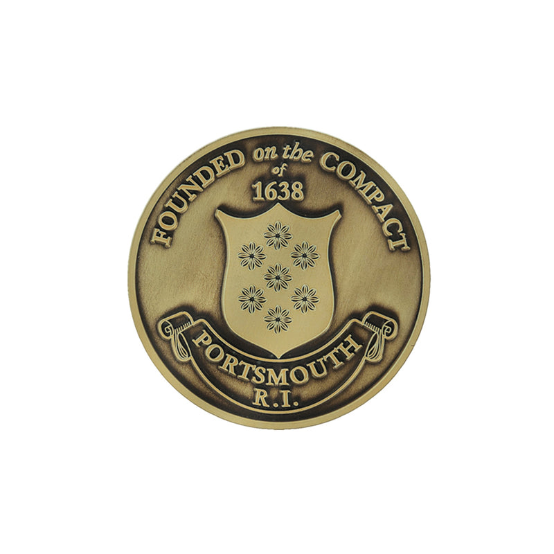 2" HG Custom Award Medal Coin
