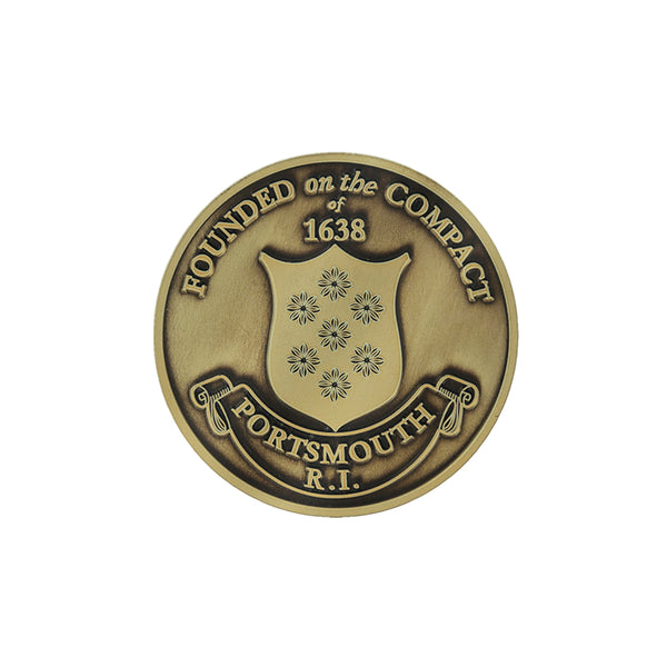 2" HG Custom Award Medal Coin