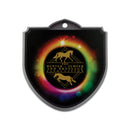 5" Custom Shape Birchwood Medal Only