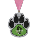 5" Standard Shape Birchwood Medal With Any Grosgrain Neck Ribbon