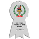 3-1/4" x 6" Full Color Wall Plaques - Rosette Shape