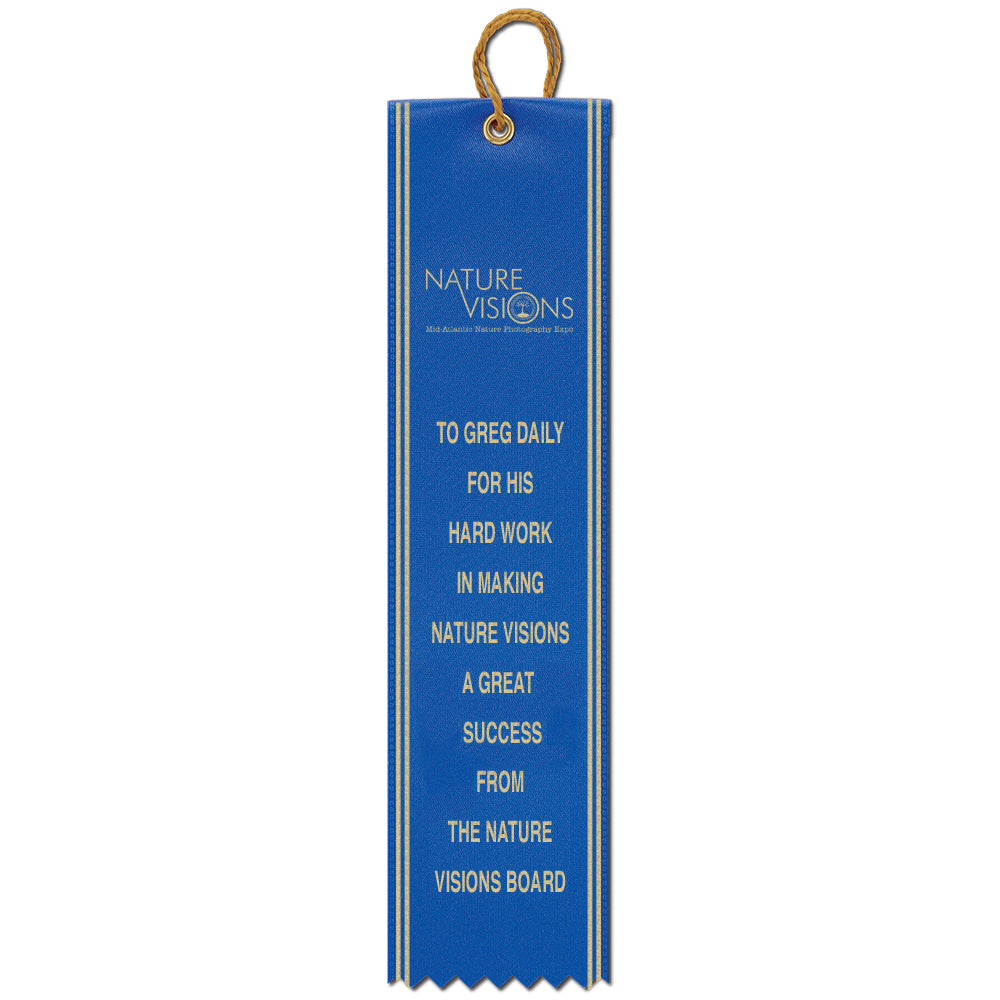 Square Top Award Ribbon with Border | Award Ribbons | Hodges Badge