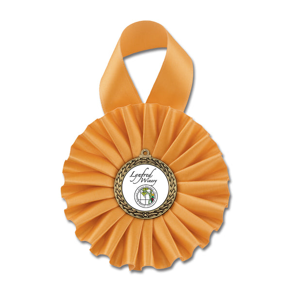 Custom Rosette Award Ribbons – Hodges Badge Company
