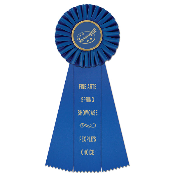 Newport 3 Rosette Award Ribbon