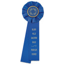 Empire 2 Uneven Rosette Award Ribbon, 4" Top.
