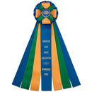 Birkdale 7 Rosette Award Ribbon, 6" Top