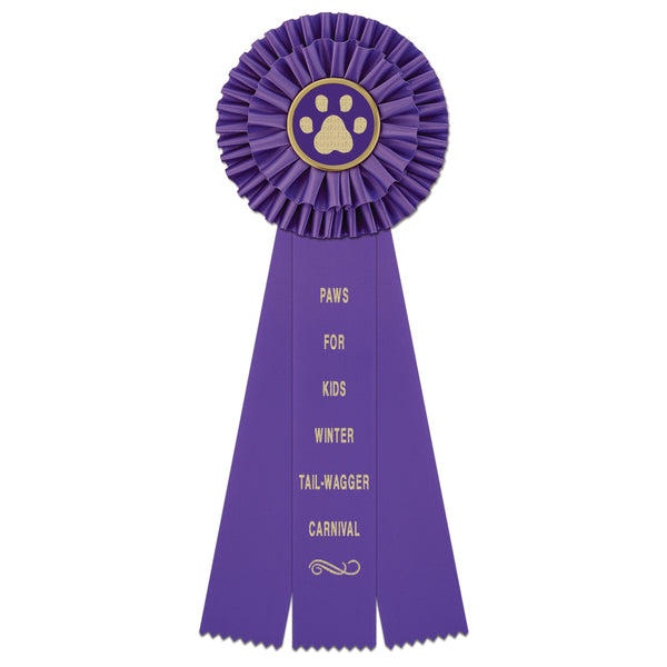 Custom Rosette Award Ribbons – Hodges Badge Company