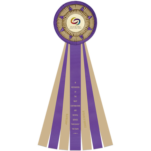 Custom Rosette Award Ribbons – Hodges Badge Company