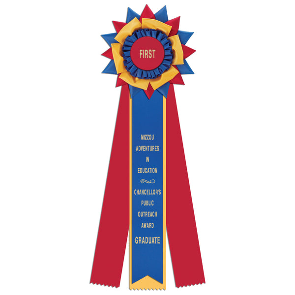 Custom Rosette Award Ribbons – Hodges Badge Company