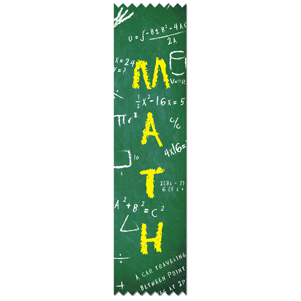 Arithmetic Ribbons Math Award Ribbon from Hodges Badge Company