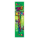 2" X 8" Stock Multicolor Pinked Top Star Dancer Award Ribbon