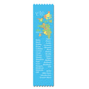 2" x 6" Custom Multicolor Pinked Top Award Ribbon