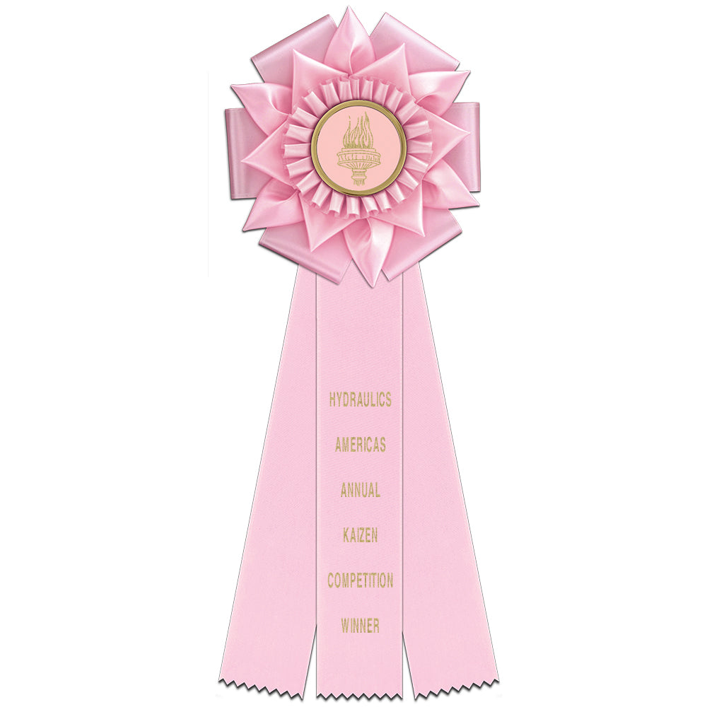 Bath 3 Rosette Award Ribbon, 6