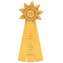 Greenville 3 Rosette Award Ribbon, 6" Top